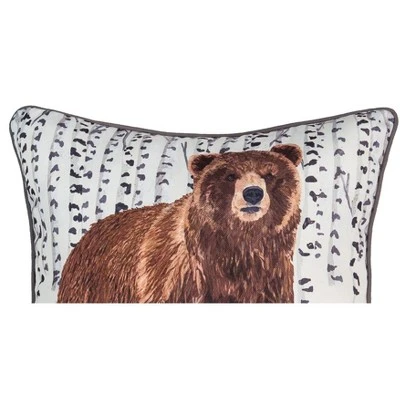 C&F Home Winter Bear 18" X 18" Throw Pillow 1 C&F Home Winter Bear 18" X 18" Throw Pillow