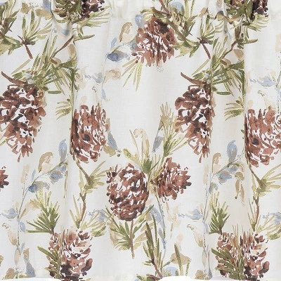 C&F Home Cooper Pines Cotton Brown Valance Window Treatment 2 C&F Home Cooper Pines Cotton Brown Valance Window Treatment - Image 2