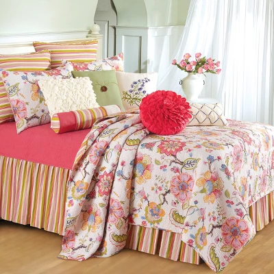 C&F Home 20" X 26" Celine Pink Floral Standard Sham 1 C&F Home 20" X 26" Celine Pink Floral Standard Sham