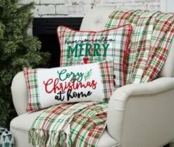 C&F Home Plaid Typographical Decorative Throw Pillows -C&F Bedding Deals Store GUEST 0fe4cc75 7989 4bfe 9988 2df263da7d8a