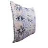 C&F Home 18" X 18" Blue Tile Woven Throw Pillow
