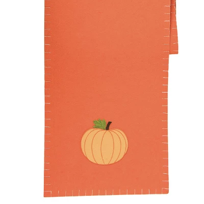 C&F Home Felt Harvest Pumpkin Table Runner 1 C&F Home Felt Harvest Pumpkin Table Runner