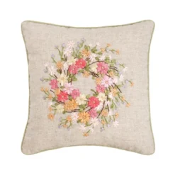 C&F Home 16" X 16" Zinnia Easter Wreath Spring Throw Pillow 8 C&F Home 16" X 16" Zinnia Easter Wreath Spring Throw Pillow -C&F Bedding Deals Store GUEST 18a29a90 69ed 4ea1 bbba f5e797821ebb