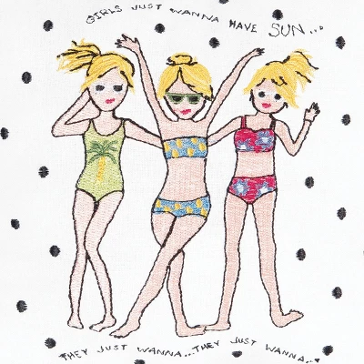 C&F Home Just Want To Have Fun Embroidered Petite Throw Pillow 2 C&F Home Just Want To Have Fun Embroidered Petite Throw Pillow - Image 2