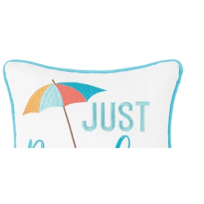 C&F Home Just Beachy Embroidered Throw Pillow 1 C&F Home Just Beachy Embroidered Throw Pillow