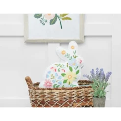 C&F Home 14" Floral Easter Bunny Spring Shaped Throw Pillow -C&F Bedding Deals Store GUEST 21dfb4ac 84f8 42cb 9b35 bea3c50a21d1