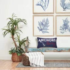 C&F Home 12" X 24" Anchors Away Nautical Embroidered Lumbar Throw Pillow -C&F Bedding Deals Store GUEST 24ad7c9b 1e8c 4da4 8e12 5c73597e963c