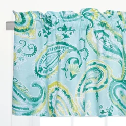 C&F Home Jade Coastal Blue Valance Collection