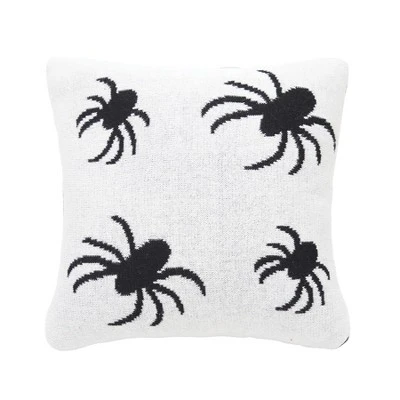 C&F Home 12" X 12" Spider Halloween Knitted Pillow 1 C&F Home 12" X 12" Spider Halloween Knitted Pillow