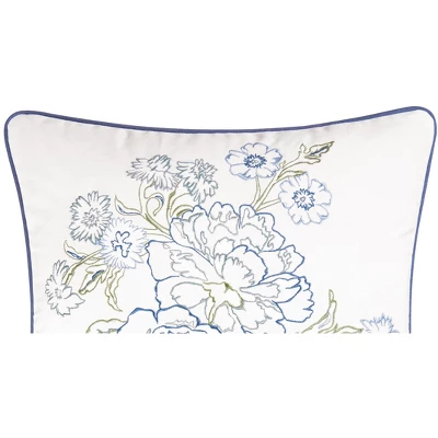 C&F Home Laurel Embroidered Throw Pillow 1 C&F Home Laurel Embroidered Throw Pillow