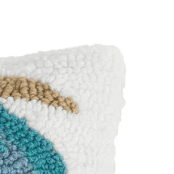 C&F Home 8" X 8" Turtle Petite Hooked Throw Pillow