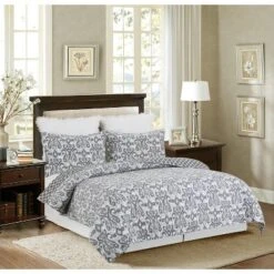 C&F Home Trellis White Euro Sham Set -C&F Bedding Deals Store GUEST 330ce607 b2e6 4d2d 8f37 f34194b29cd2