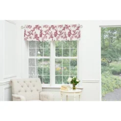 C&F Home Arcadia Red Valance Collection