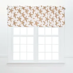 C&F Home Sandbridge Stars White Valance Collection -C&F Bedding Deals Store GUEST 35911169 f0b0 40b7 b87e 03e491ca989b