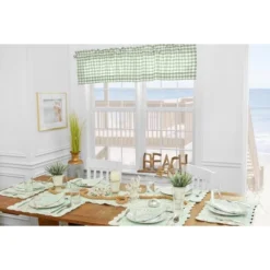 C&F Home Ashford Sage Green Valance