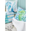 C&F Home Mermaid Garden Soul Of A Gypsy Embroidered Pillow
