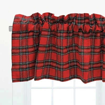 C&F Home Arlington Plaid Red Valance Collection 1 C&F Home Arlington Plaid Red Valance Collection
