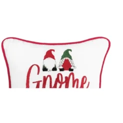 C&F Home Gnome Sweet Gnome Embroidered Throw Pillow