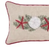 C&F Home Starfish Garland Pillow