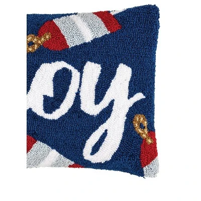 C&F Home Ahoy Hooked Throw Pillow 2 C&F Home Ahoy Hooked Throw Pillow - Image 2
