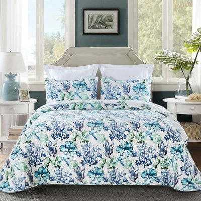 C&F Home Bluewater Bay Bedspread 1 C&F Home Bluewater Bay Bedspread