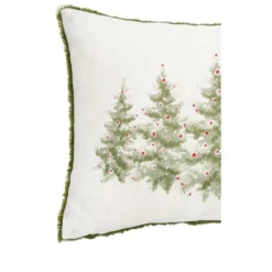 C&F Home Winter Trees 13" X 20" Embellished Throw Pillow