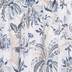 C&F Home Braganza Blue Bell Valance S/2