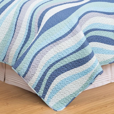 C&F Home Seawaves Coastal Beach Quilt Set 7 C&F Home Seawaves Coastal Beach Quilt Set - Image 7