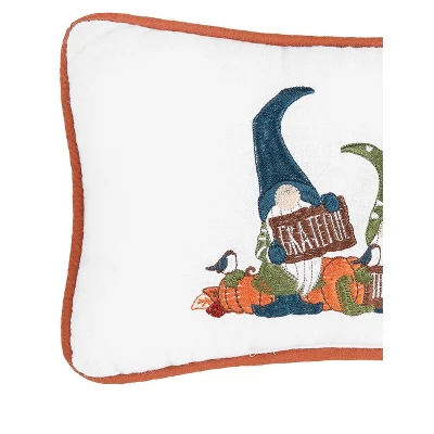 C&F Home Grateful Thankful Gnome Embroidered Throw Pillow 1 C&F Home Grateful Thankful Gnome Embroidered Throw Pillow
