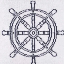 C&F Home 10" X 10" Ship Wheel Knitted Throw Pillow -C&F Bedding Deals Store GUEST 790eaf4c 5bb9 4439 b804 e0560d8ef646