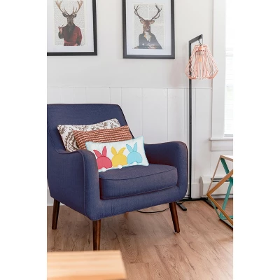 C&F Home 10" X 20" Easter Bunny Bum Spring Applique Throw Pillow 2 C&F Home 10" X 20" Easter Bunny Bum Spring Applique Throw Pillow - Image 2