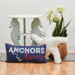 C&F Home 12" X 24" Anchors Away Nautical Embroidered Lumbar Throw Pillow -C&F Bedding Deals Store GUEST 7da47779 340f 485b 8eab 8b989f0e7c11 1