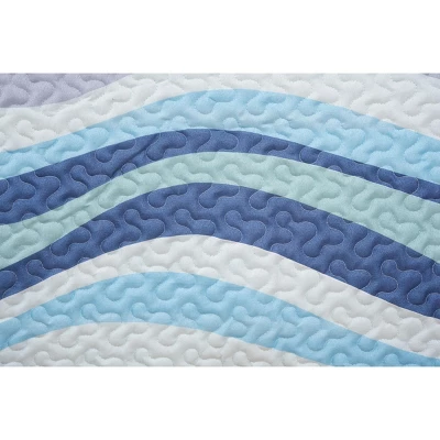 C&F Home Seawaves Coastal Beach Quilt Set 5 C&F Home Seawaves Coastal Beach Quilt Set - Image 5