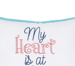 C&F Home Heart At The Beach Pillow