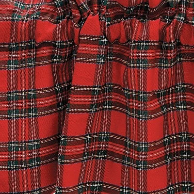 C&F Home Arlington Plaid Red Valance Collection 2 C&F Home Arlington Plaid Red Valance Collection - Image 2
