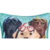 C&F Home 8" X 8" Snorkel Dog Petite Printed Throw Pillow