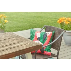 C&F Home 18" X 18" Pink Flamingos Coastal Tropical Indoor/Outdoor Throw Pillow -C&F Bedding Deals Store GUEST 8b035ef5 a0f4 4edc 89c2 2c31fee630ff