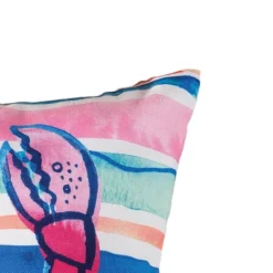 C&F Home 18" X 18" Mermaid Garden Watercolor Crab Indoor/Outdoor Throw Pillow -C&F Bedding Deals Store GUEST 8b43fee1 3d01 42b8 b4c0 56040cadd76a