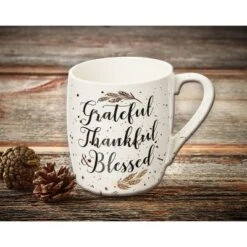 C&F Home 30 Oz. Grateful, Thankful, Blessed Mug -C&F Bedding Deals Store GUEST 8d0eb09e 7691 4a4a 9517 cc1948440938