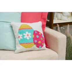 C&F Home 12" X 12" Easter Eggs Hooked Throw Pillow 6 C&F Home 12" X 12" Easter Eggs Hooked Throw Pillow -C&F Bedding Deals Store GUEST 90d42a3a eabd 4f8b 8688 69e9ae7fc610