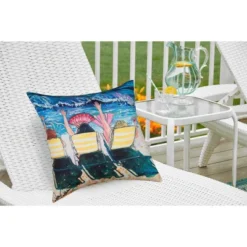 C&F Home 18" X 18" Mermaid Beach Party Indoor/Outdoor Throw Pillow -C&F Bedding Deals Store GUEST 9202181a 5503 4da4 976a e026b81d1968