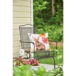 C&F Home 18" X 18" Sitting Bunny Easter Indoor/Outdoor Throw Pillow -C&F Bedding Deals Store GUEST 922b080c 0a76 48dc 988c 672d6d8f7ba5