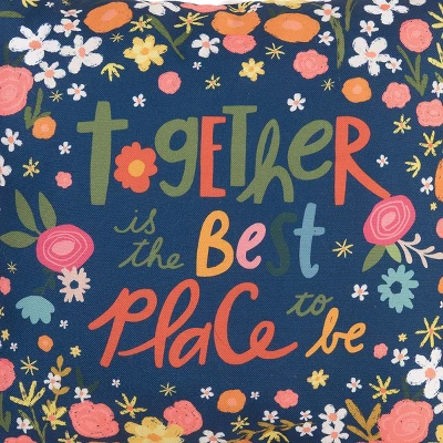 C&F Home 18" X 18" Together Is The Best Indoor/Outdoor Decorative Throw Pillow 2 C&F Home 18" X 18" Together Is The Best Indoor/Outdoor Decorative Throw Pillow - Image 2