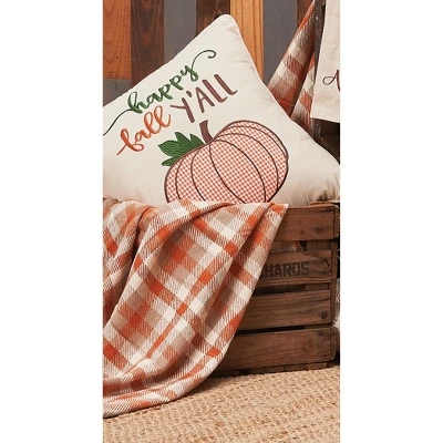 C&F Home Dunmore Plaid Woven 50" X 60" Throw Blanket With Fringe 4 C&F Home Dunmore Plaid Woven 50" X 60" Throw Blanket With Fringe - Image 4