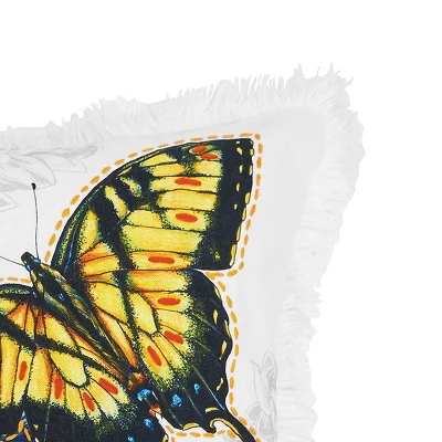 C&F Home Botanical Butterfly Floral Spring Printed And Embellished Throw Pillow 2 C&F Home Botanical Butterfly Floral Spring Printed And Embellished Throw Pillow - Image 2