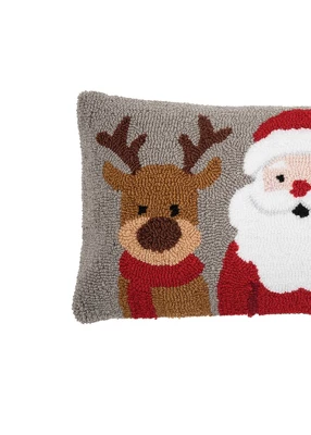C&F Home Christmas Buddies Trio Hooked Pillow 1 C&F Home Christmas Buddies Trio Hooked Pillow
