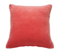 C&F Home Flamingo Coral Velvet Pillow