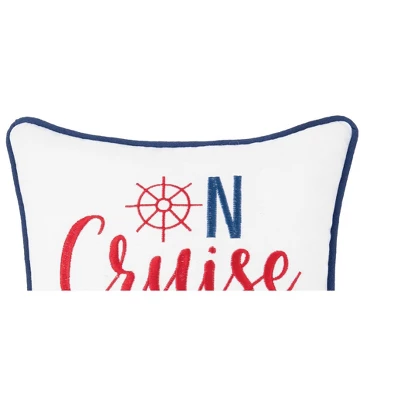 C&F Home On Cruise Control Embroidered Throw Pillow 1 C&F Home On Cruise Control Embroidered Throw Pillow