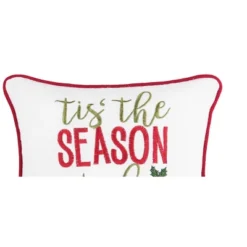 C&F Home Season To Be Jolly Embroidered Throw Pillow