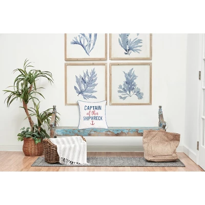 C&F Home Captain Of Shipwreck Embroidered Throw Pillow 2 C&F Home Captain Of Shipwreck Embroidered Throw Pillow - Image 2